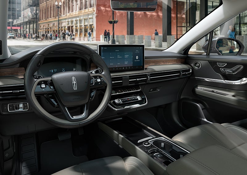 The interior dashboard of 2024 Lincoln Corsair® SUV is shown here. | Caruso Lincoln in Long Beach CA